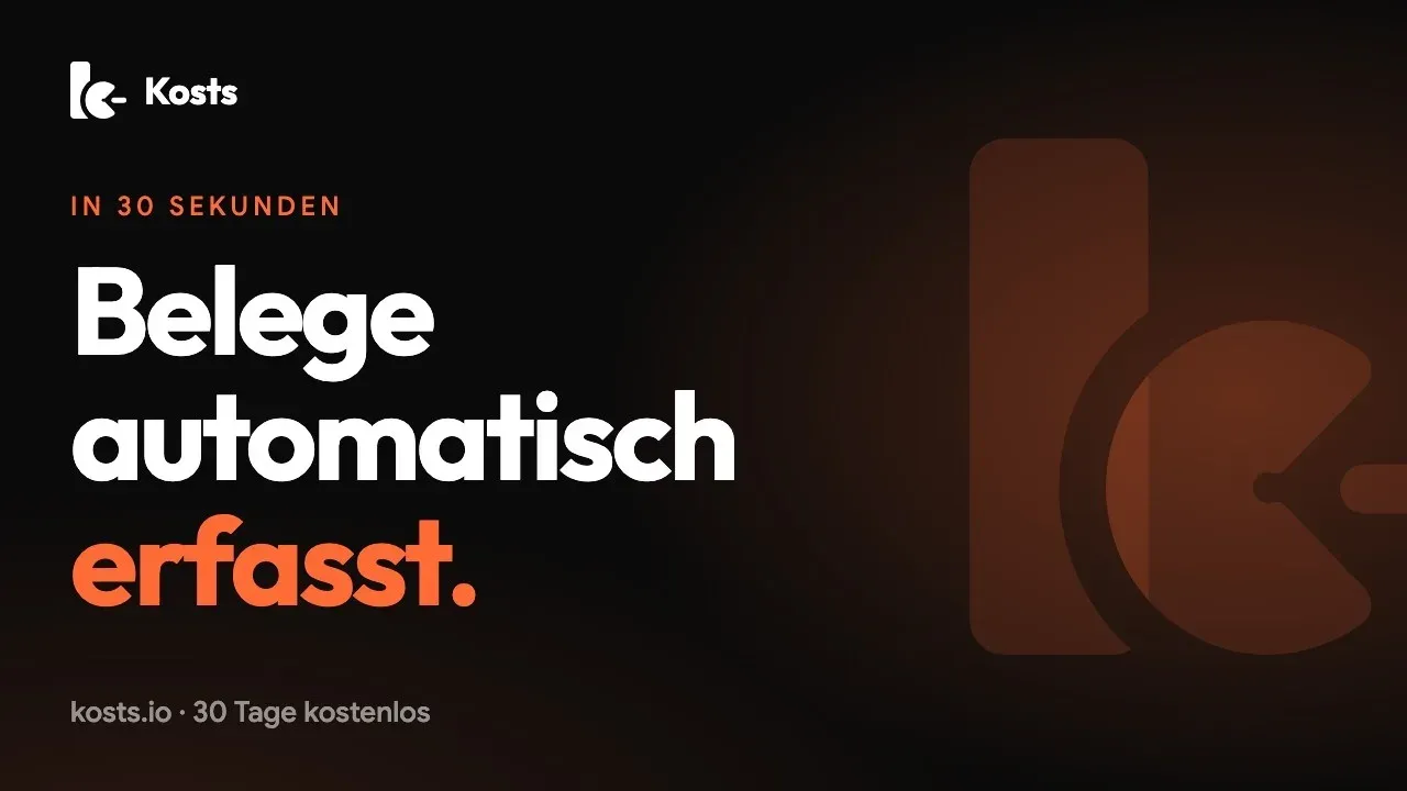Vorschaubild des Kosts-Videos: „Belege automatisch erfasst“